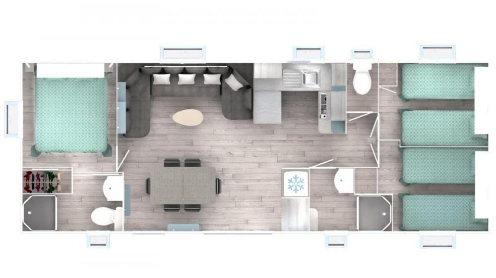 Grand Mobilhome Tout Confort 3 Chambres, Terrasse - Les Charmettes Siblu Les Mathes Eksteriør bilde